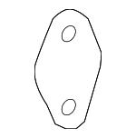 99650577500 - Body: Energy Absorber Seal for Porsche: 911, Boxster, Cayman Image