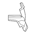 98750563208 - Body: Side Support for Porsche: Cayman Image