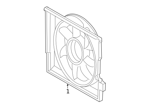 COOLING FAN for 2014 Mercedes-Benz C63 AMG #3