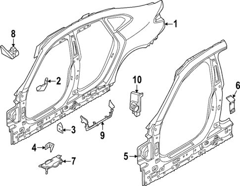 Uniside for 2024 BMW M440i xDrive Gran Coupe #1