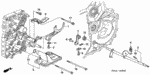 24282634000 - Transmission - Automatic: BOLT, SHAFT FORK SETTING for Honda Image