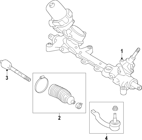 Steering Gear & Linkage for 2019 Nissan Altima #1