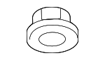6503029 - Suspension: Shock Bracket Nut for Dodge: Ram 1500, Ram 2500, Ram 3500 | Ram: 1500, 1500 Classic, 2500, 3500 Image