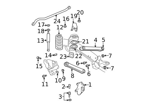 Suspension Components for 2003 Dodge Ram 3500 #1