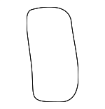 10044858 - Body: Label for Buick: Century, Regal, Skylark | Chevrolet: Beretta, Corsica, Lumina, Lumina APV, Malibu, Monte Carlo, Venture | Oldsmobile: Achieva, Cutlass, Cutlass Supreme, Silhouette | Pontiac: 6000, Grand Am, Grand Prix, Sunbird, Trans Sport Image