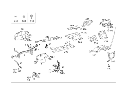 Shields for 2013 Mercedes-Benz GLK350 #0