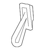 15838553 - Body: Pull Strap for Cadillac: Escalade, Escalade ESV | Chevrolet: Suburban 1500, Suburban 2500, Tahoe | GMC: Yukon, Yukon XL 1500, Yukon XL 2500 Image