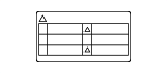 5843907 - Body: Caution Label for Mercedes-Benz Image