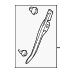 6772253012B1 - Body: Trim Cover for Lexus: IS250, IS350 Image