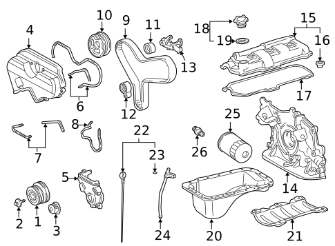 Engine Parts for 2004 Toyota Tundra #0
