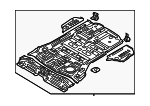 65510B8000 - Body: Rear Floor Pan for Hyundai Image