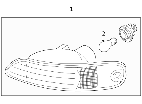 Signal Lamps for 2002 Kia Spectra #0