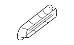 25183103607E64 - Body: Lower Vent for Mercedes-Benz Image