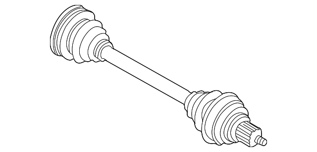 Genuine BMW 33-21-7-504-521 | Axle Assembly | FREE Shipping