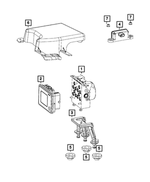 4779281AA - Electrical: Grommet for Mopar Image