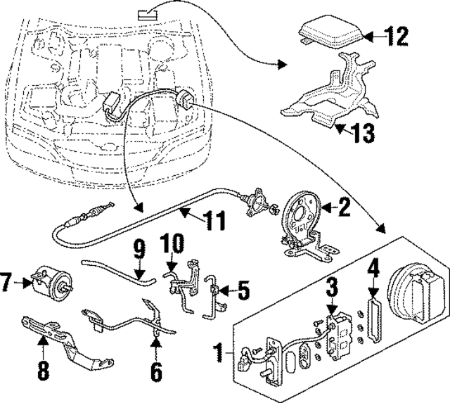 36521P5G003 - Electrical: Valve for Acura Image