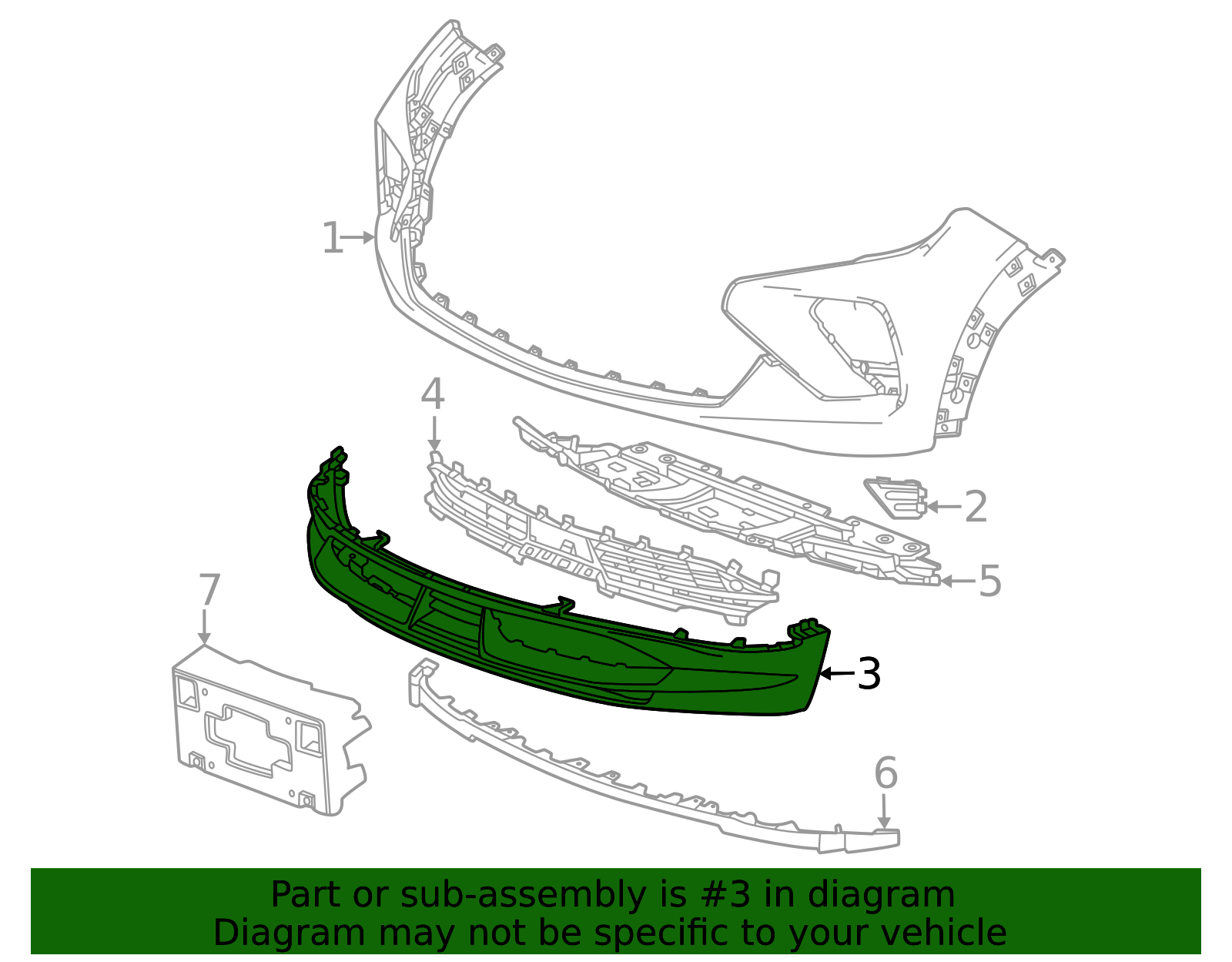 2024-2026 Chevrolet Trailblazer Lower Cover 42770723 GM | GMPartsDirect.com