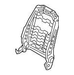 88410A8010 - Body: Seat Back Frame for Kia: Optima Image