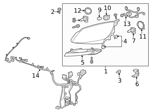 Bulbs - Chassis for 2015 Buick Verano #0