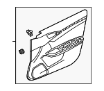 83502TGHA01ZA - Body: Door Trim Panel for Honda: Civic Image