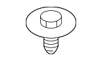 7149110670 - Body: Bumper Cover Bolt for BMW Image