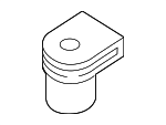 7147212877 - Body: Bumper Cover Nut for BMW Image
