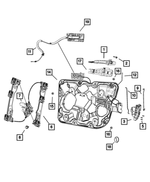 68043877AA - Doors, Door Mirrors and Related Parts: Window Motor Screw, Left for Dodge: Durango, Journey | Jeep: Grand Cherokee, Grand Cherokee WK Image
