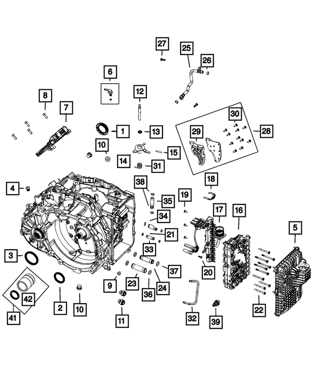 68592351AA - Transmission: Transmission Control Module for Mopar Image image