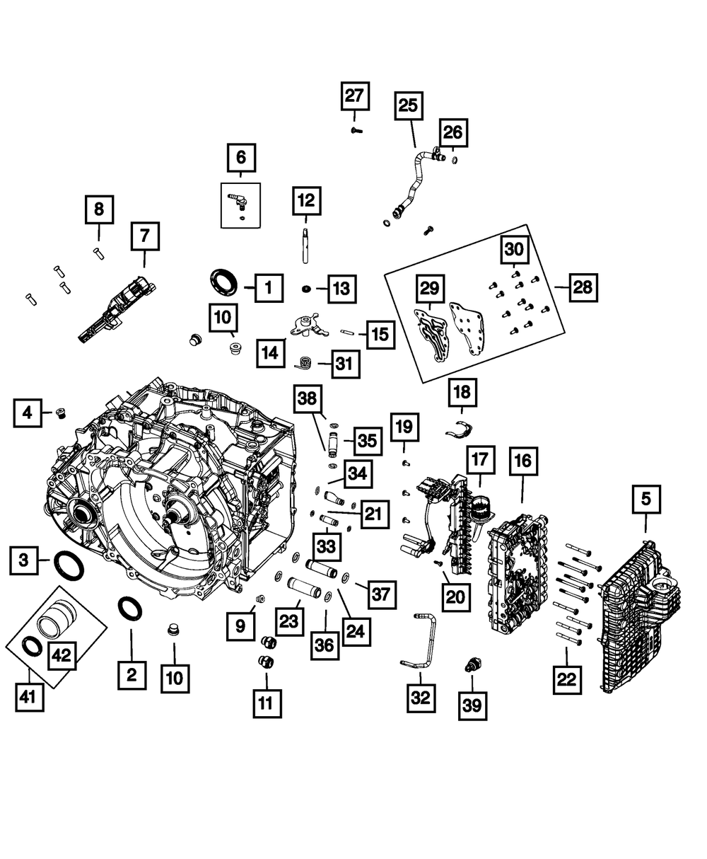 Pressure Sensor - Mopar (04752889AB)