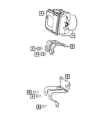 68270560AA - Brakes: Anti-lock Brake System Module for Mopar Image