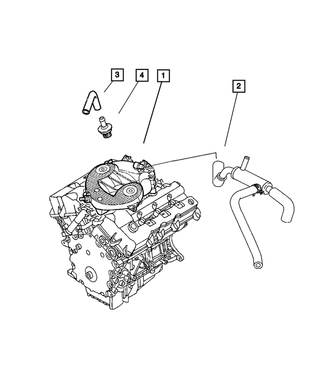 4591275 - : Mopar Hose Make Up Air for Mopar Image