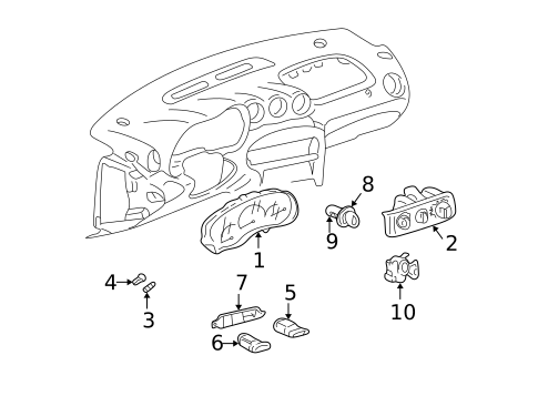 Controls for 1999 Pontiac Grand Am #0