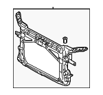 8V7805588 - : Radiator Support for Audi: A3, A3 Quattro Image
