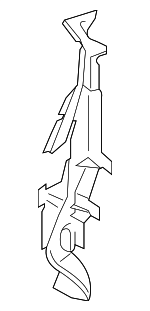 8V0121283L - Body: Air Baffle for Audi Image