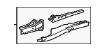 5761106915 - Body: Rear Rail for Toyota: Avalon, Camry Image