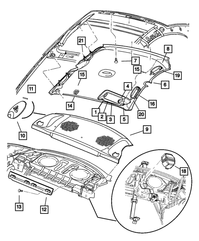 6501966 - Electrical: Sunvisor Bulb for Mopar Image image