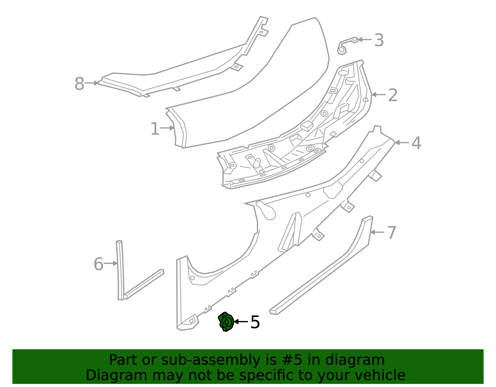 Sail Panel Screw - BMW (7147487388)