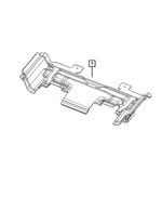 6XQ78TX7AA - Interior Trim: Rear Floor Carpet for Jeep: Grand Cherokee L Image