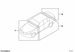 71239473004 - Equipment Parts: Label, Coolant for BMW Image