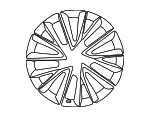 42611F6020 - : Wheel, Alloy for Lexus Image