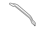 5G6809641B - Body: Quarter Panel Gutter for Volkswagen Image