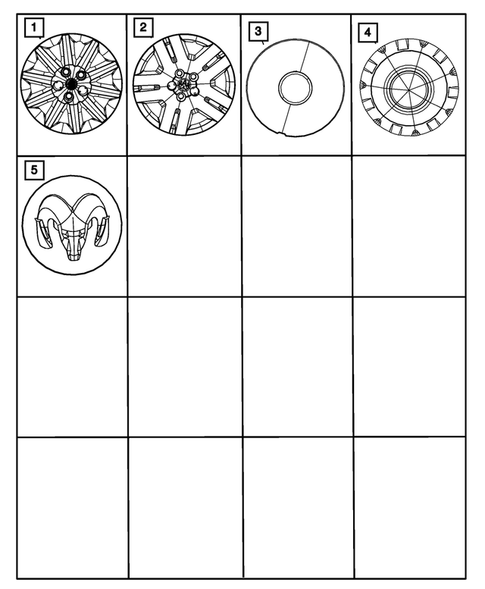 Wheel Covers and Center Caps for 2009 Chrysler Sebring #0