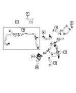 68516309AA - Cooling: 3 Way Connector for Mopar Image