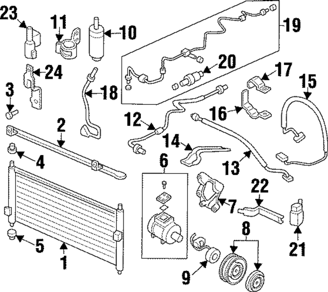 80311SY8A02 - : Suction Hose for Acura Image