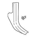 10316422 - Body: Cowl Trim for Pontiac: Aztek Image image