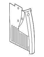 5104521AB - : Splash Guard for Dodge: Sprinter 2500, Sprinter 3500 Image