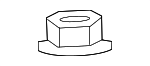 90178A0107 - Suspension: Suspension Strut Mount Nut for Lexus Image