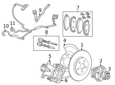 Rear Brakes for 2005 Jaguar X-Type #0