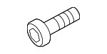 N10170512 - Suspension: Shield Bolt for Volkswagen: Arteon, Atlas, Atlas Cross Sport, Beetle, Golf, Golf SportWagen, Jetta, Passat, Taos, Tiguan Image