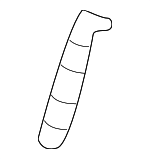 6E5Z54611D79A - Electrical: Ft Seat Air Bag Bracket for Ford: Fusion | Lincoln: MKZ, Zephyr | Mercury: Milan Image